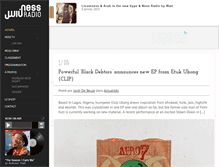 Tablet Screenshot of nessradio.com